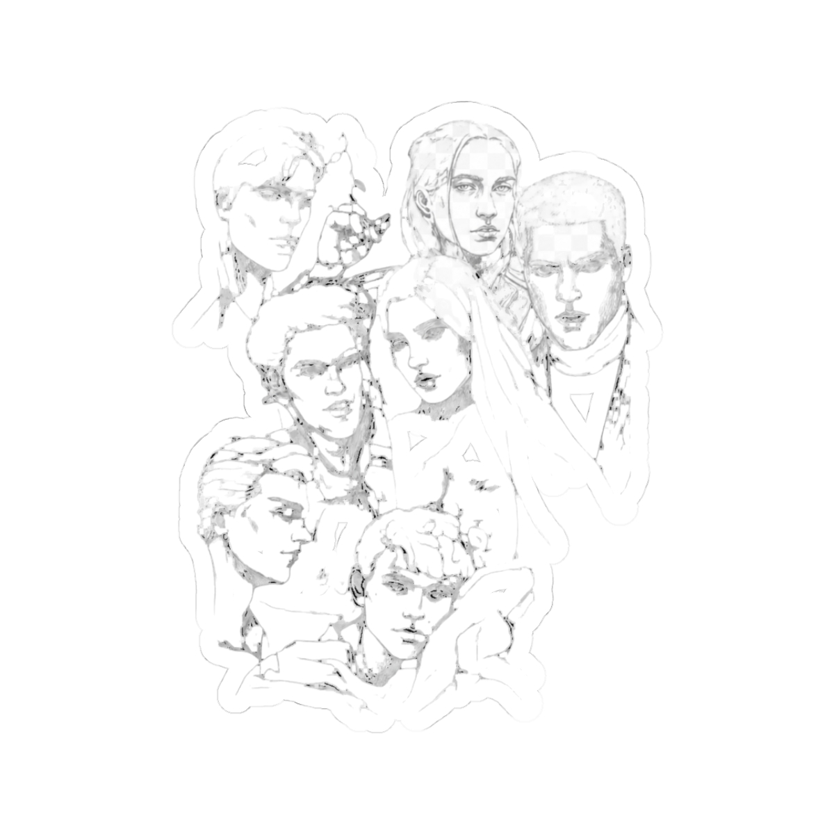 The Atlas Six First Edition Sticker | Olivie Blake - Official stickers merchandise
