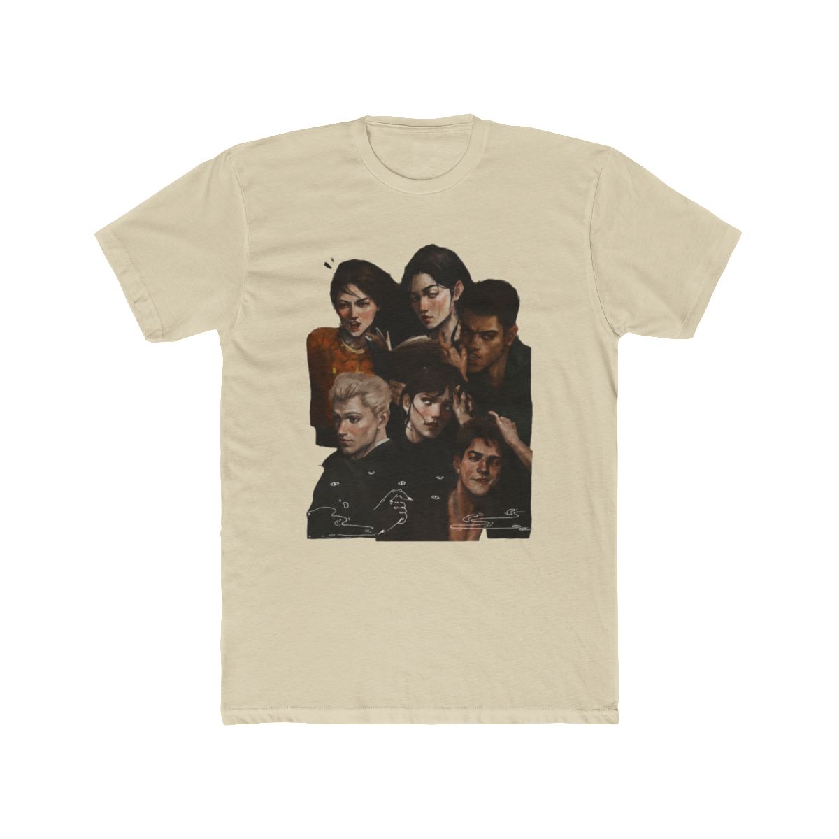The Atlas Six - 2021 Edition - colour illustration T Shirt | Olivie Blake - alternate angle 4, merchandise