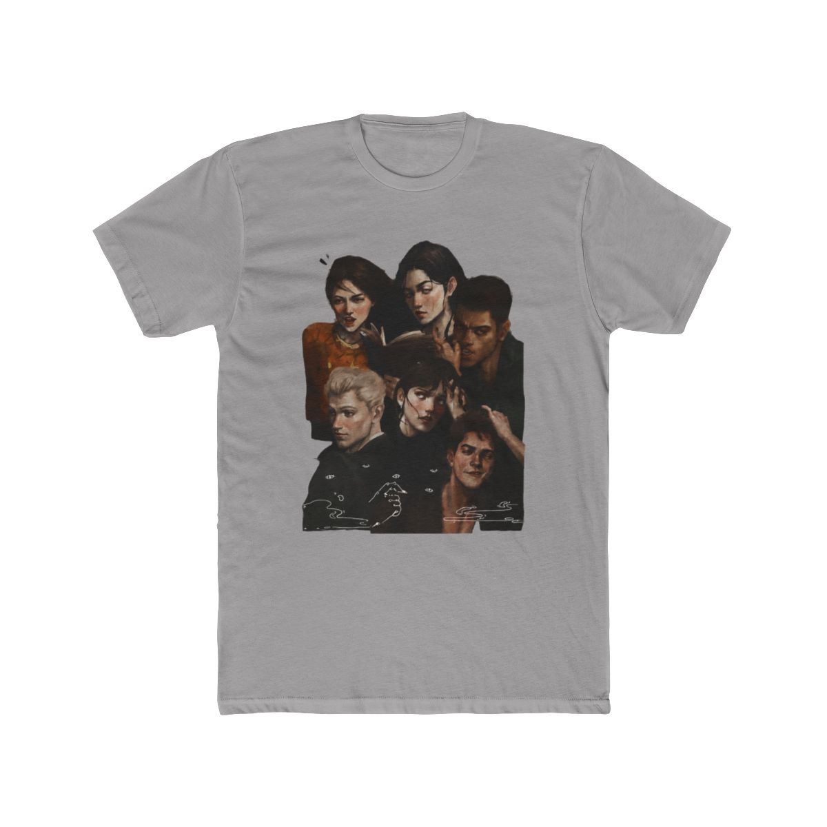 The Atlas Six - 2021 Edition - colour illustration T Shirt | Olivie Blake - alternate angle 2, merchandise