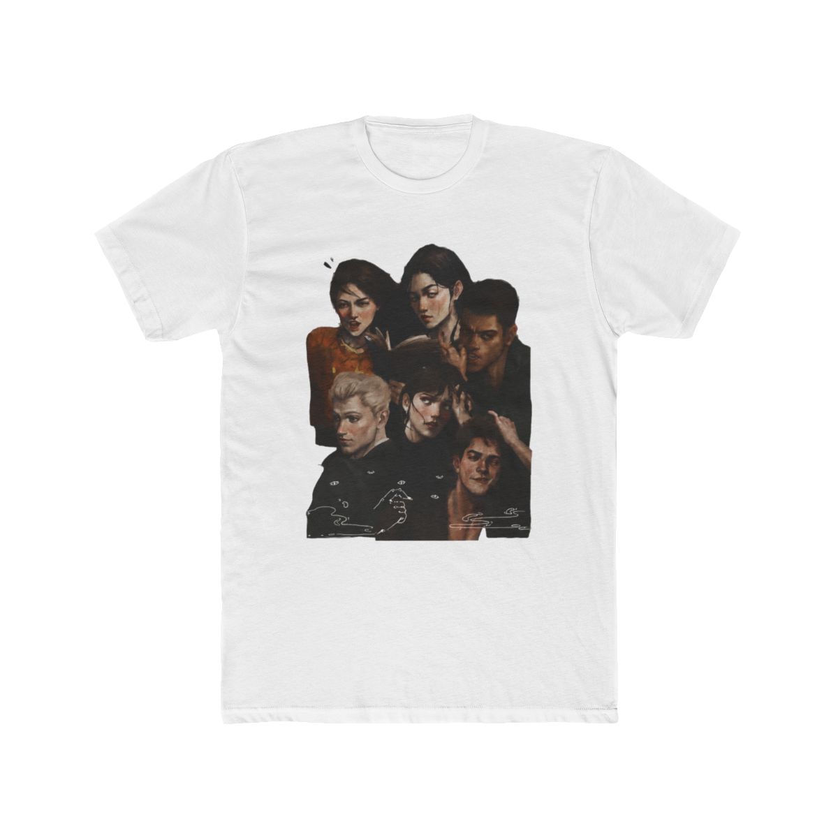 The Atlas Six - 2021 Edition - colour illustration T Shirt | Olivie Blake - Official t-shirts merchandise